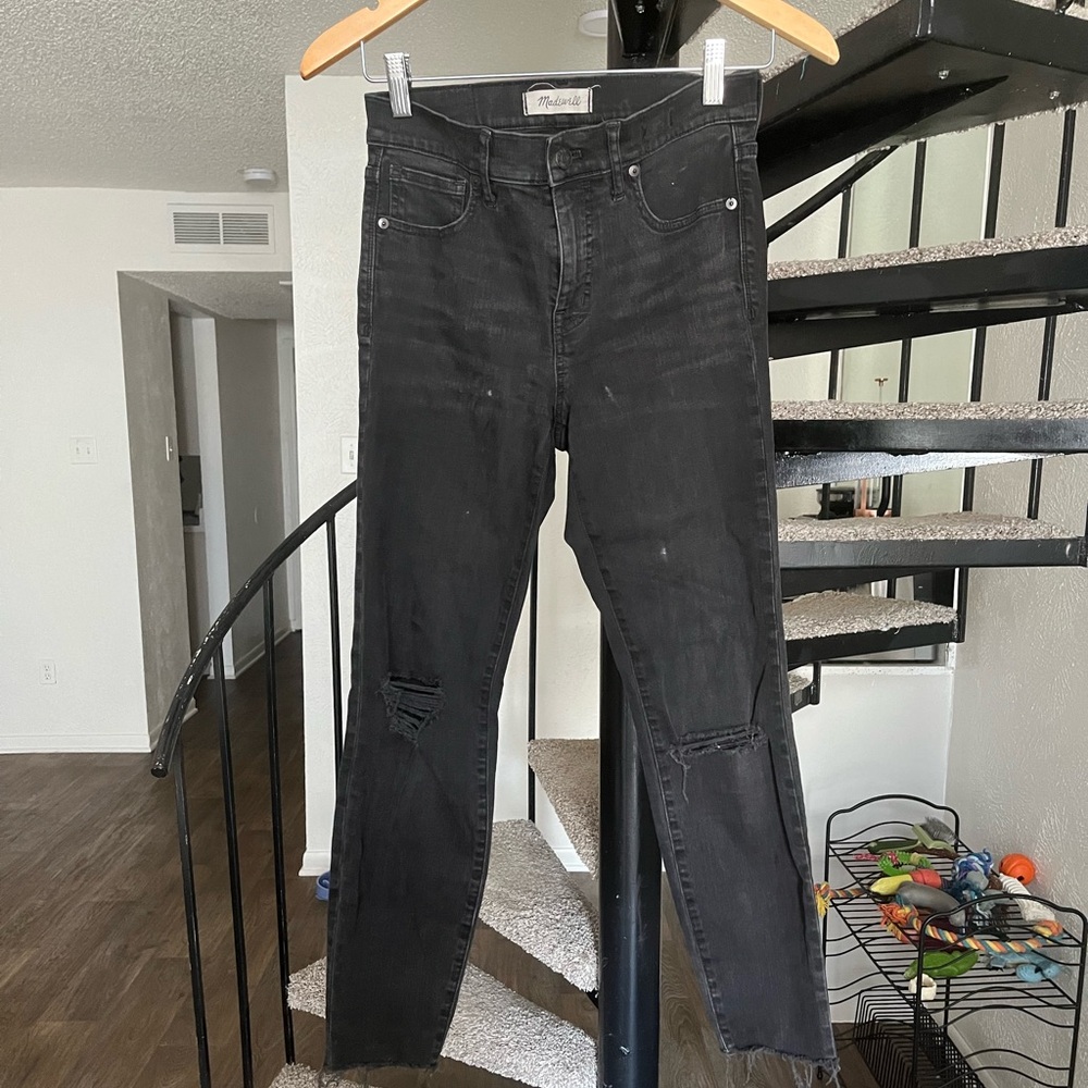 Madewell high rise skinny jeans